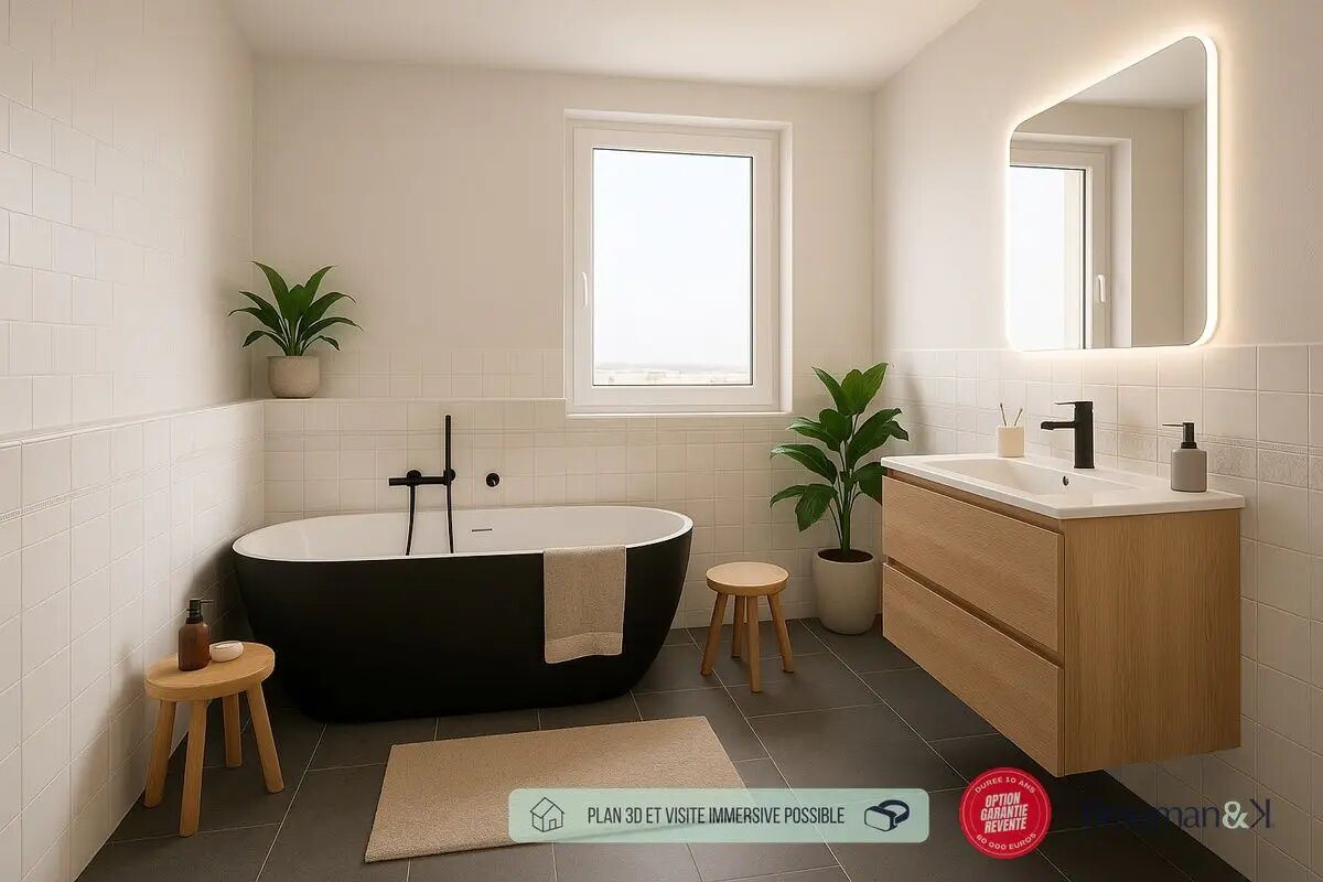 Appartement à vendre, 62m², Mettray