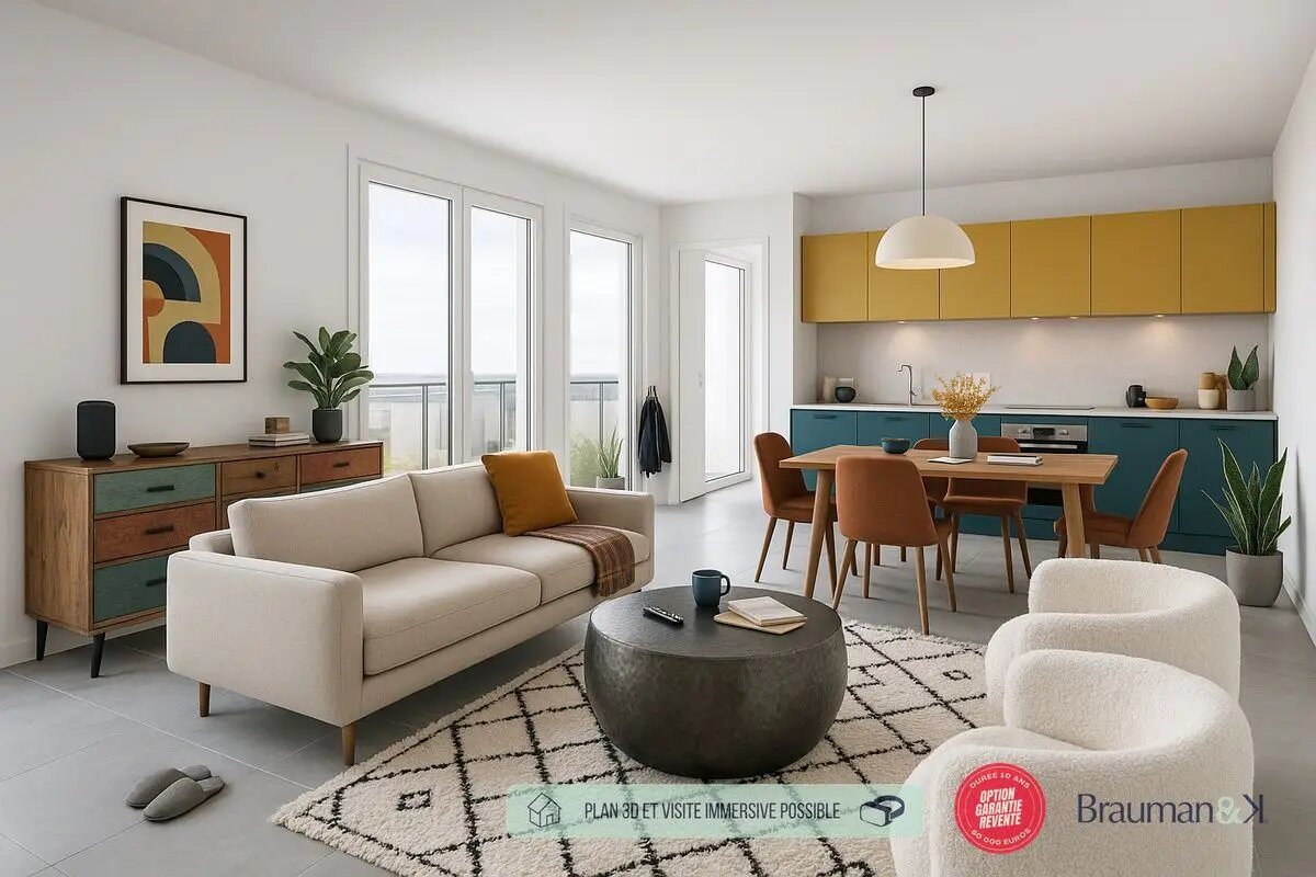 Appartement à vendre, 73m², Bègles