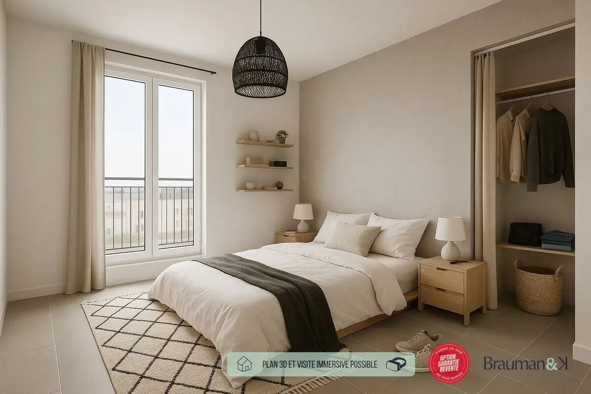 Appartement à vendre, 67m², Grigny