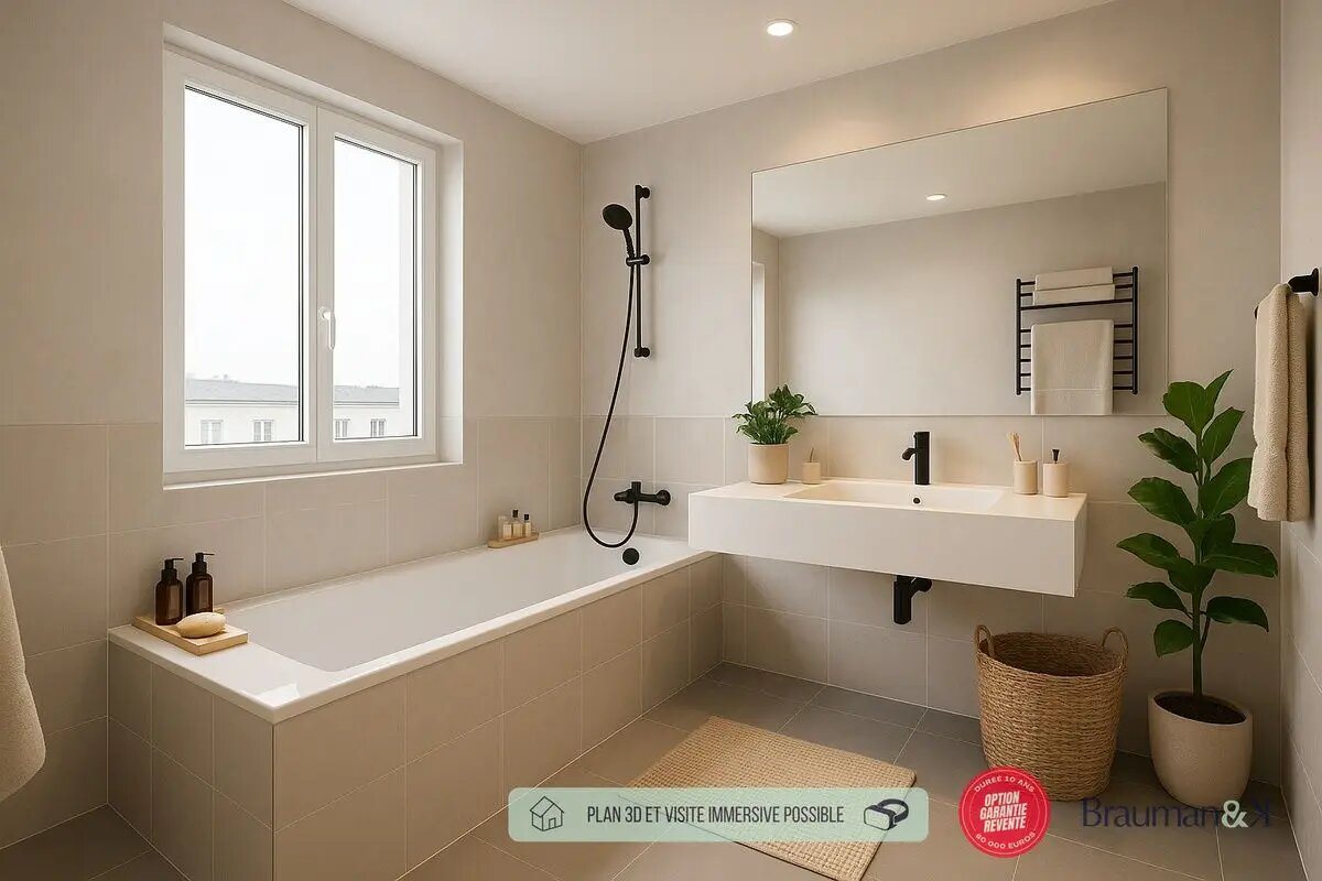 Appartement à vendre, 49m², Sergy