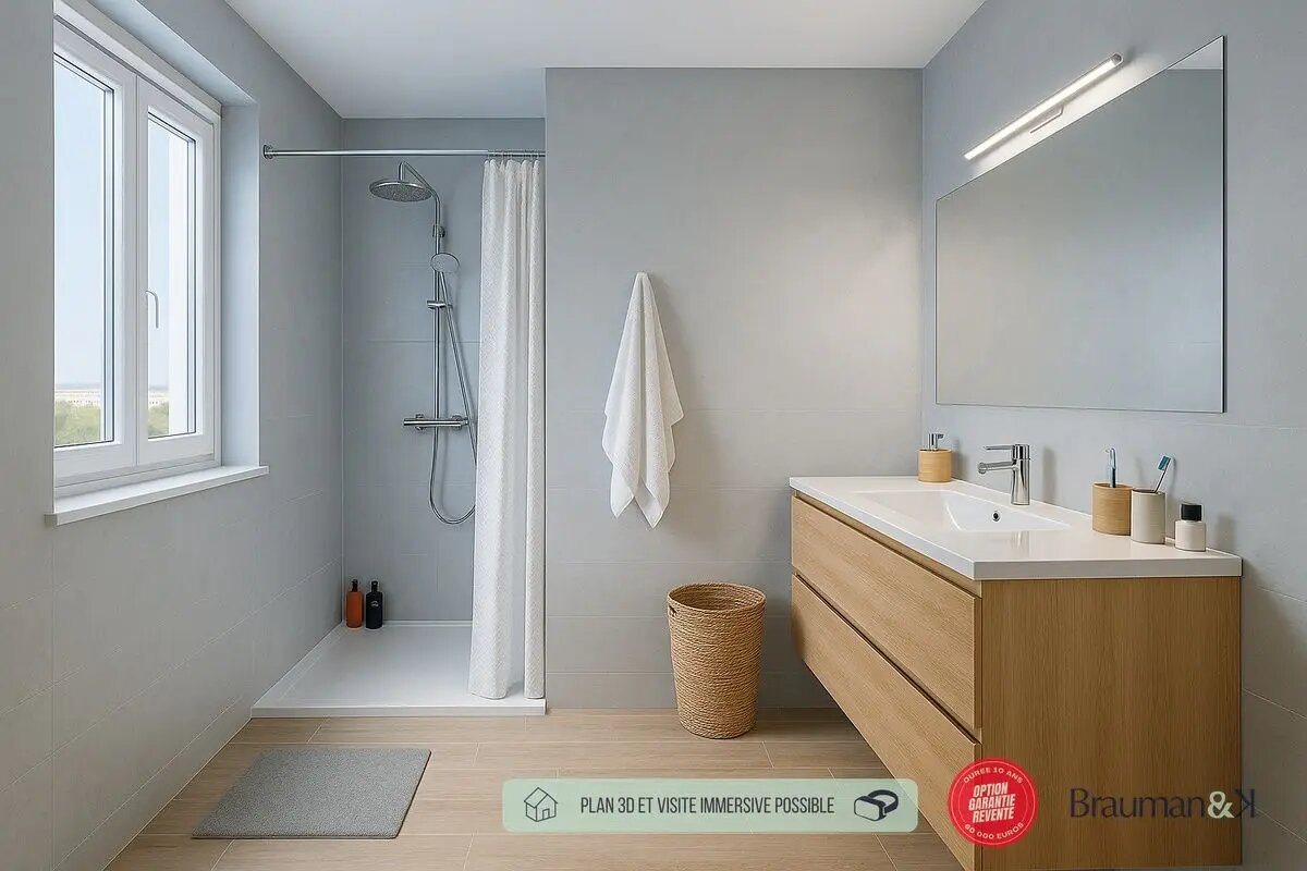Appartement à vendre, 50m², Niederhausbergen