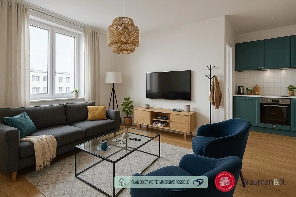 Appartement à vendre, 43m², Bordeaux