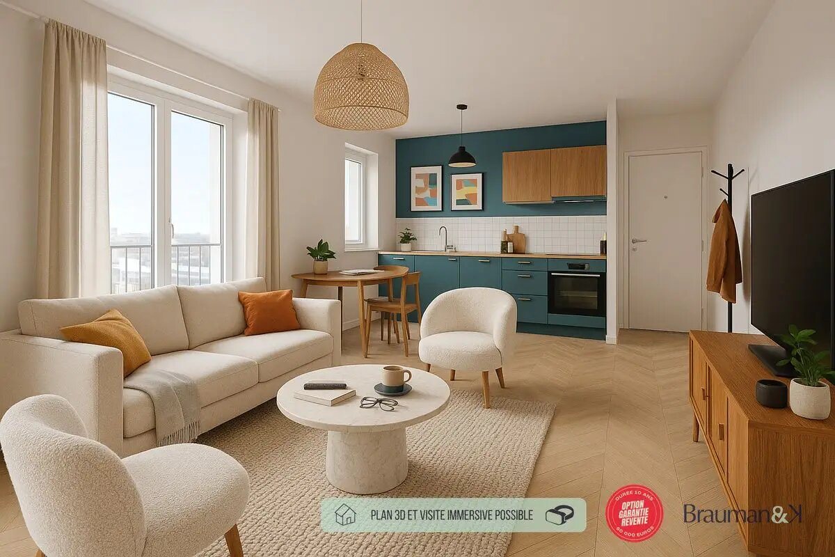 Appartement à vendre, 17m², Cesson-Sévigné