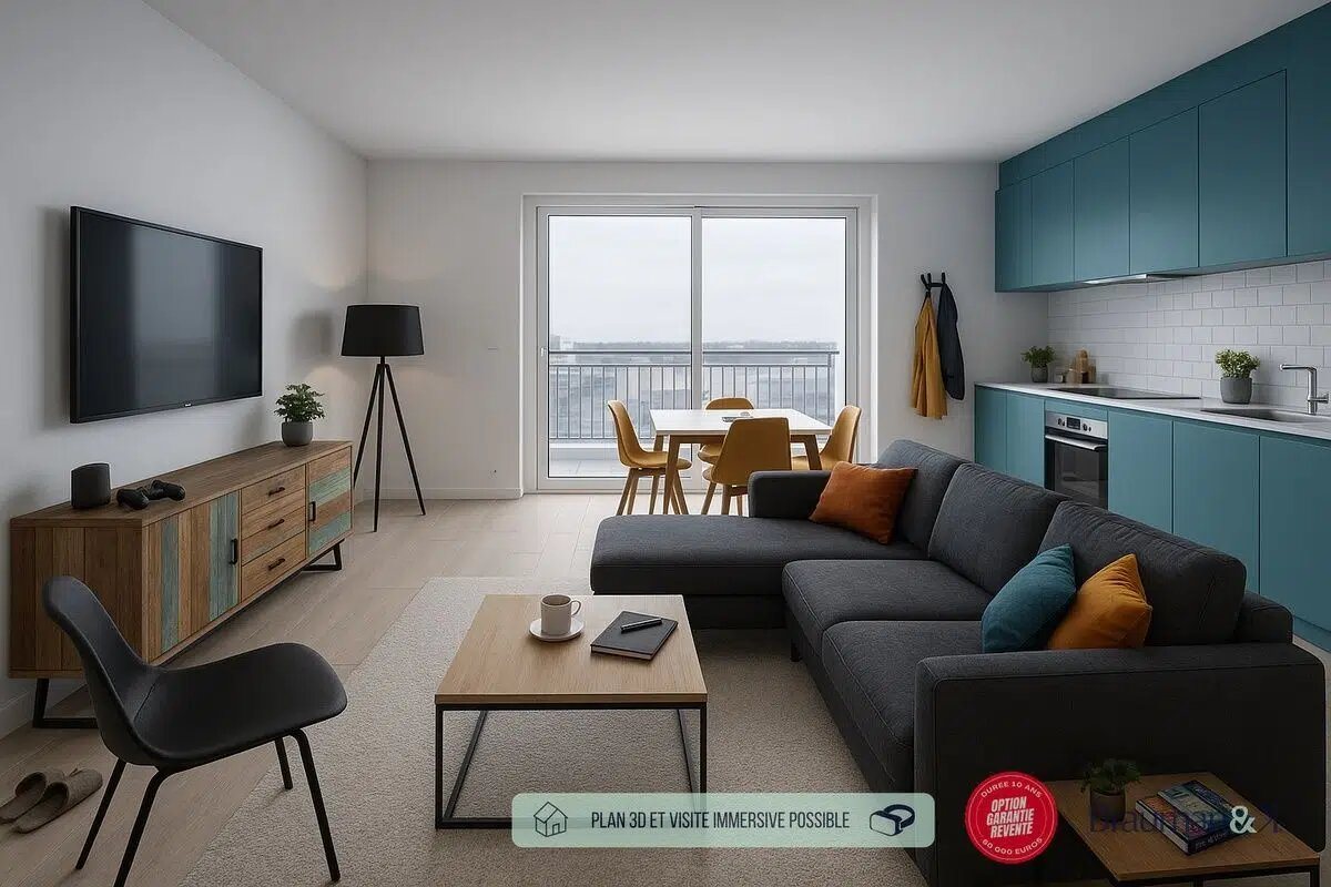 Appartement à vendre, 84m², Nantes