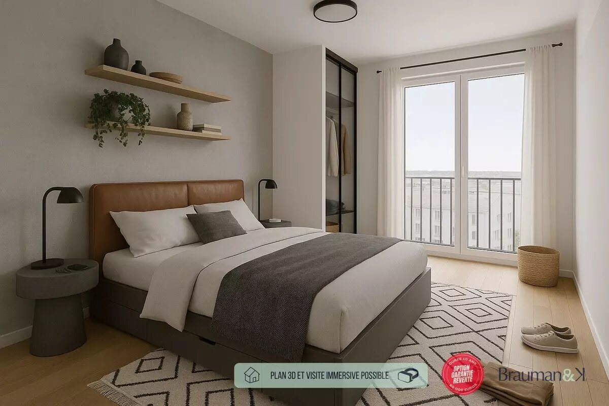 Appartement à vendre, 44m², La Courneuve