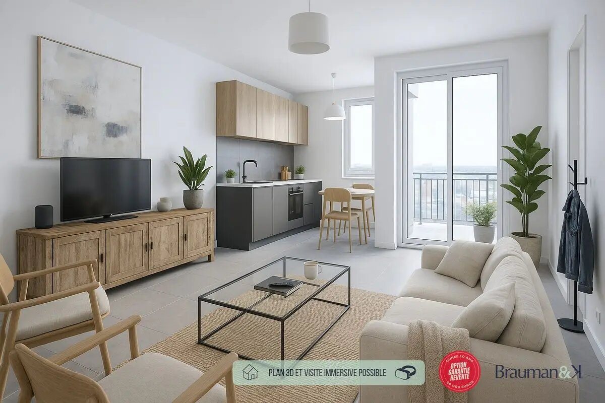 Appartement à vendre, 69m², Bussy-Saint-Georges