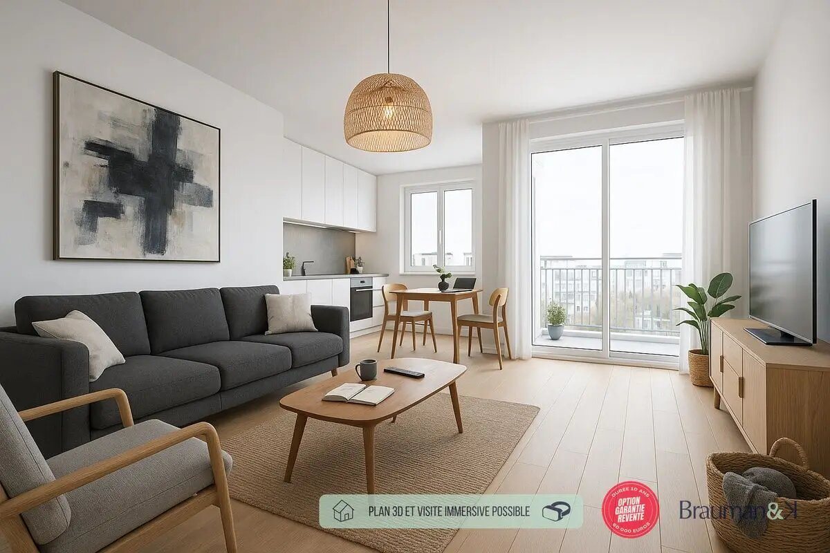 Appartement à vendre, 61m², Arès