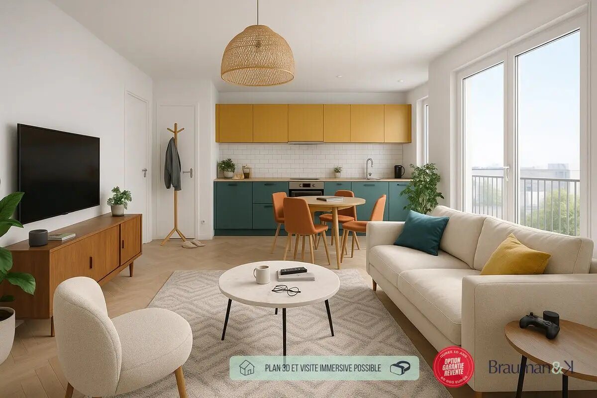 Appartement à vendre, 61m², Chantepie