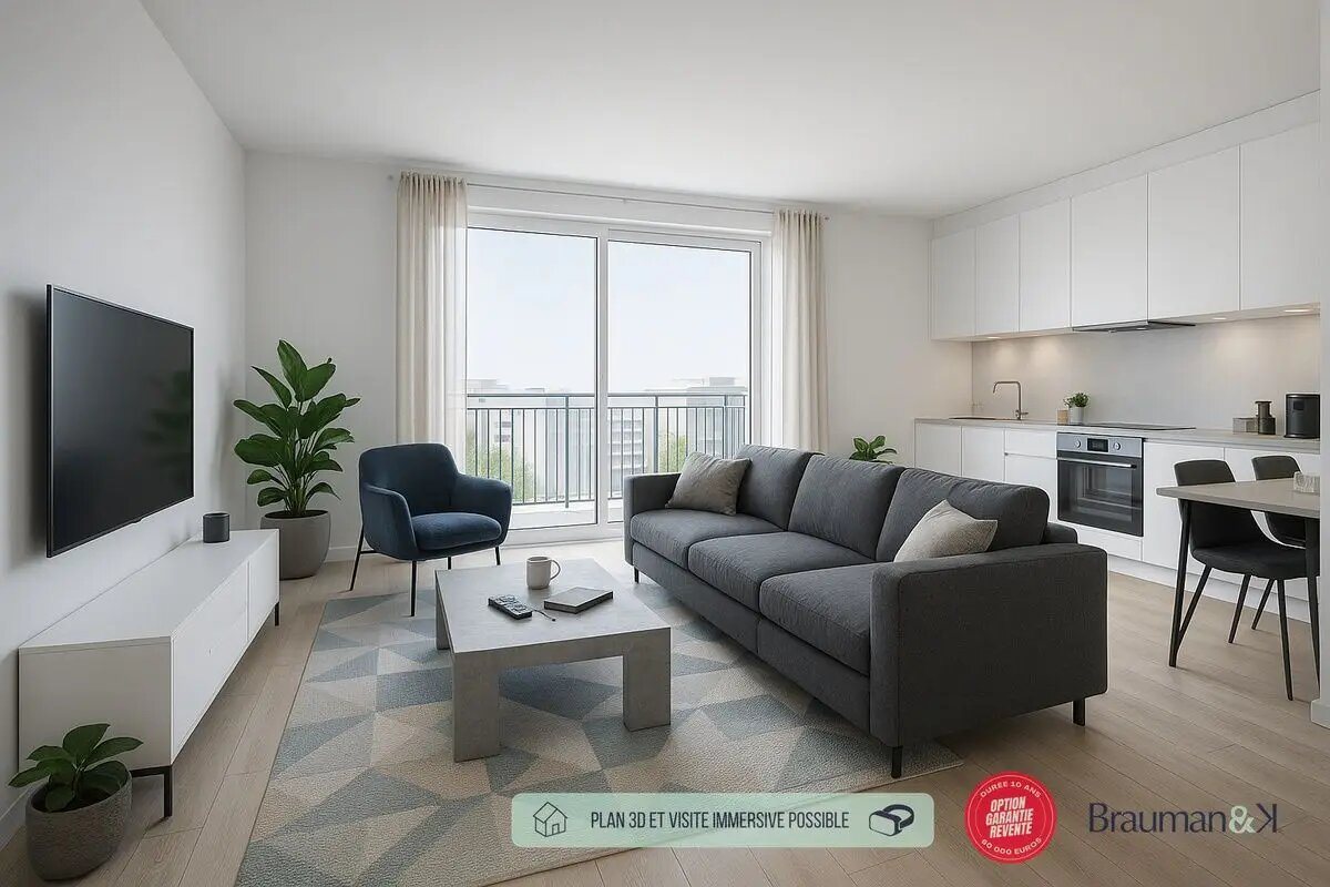 Appartement à vendre, 61m², L'Ile-Saint-Denis