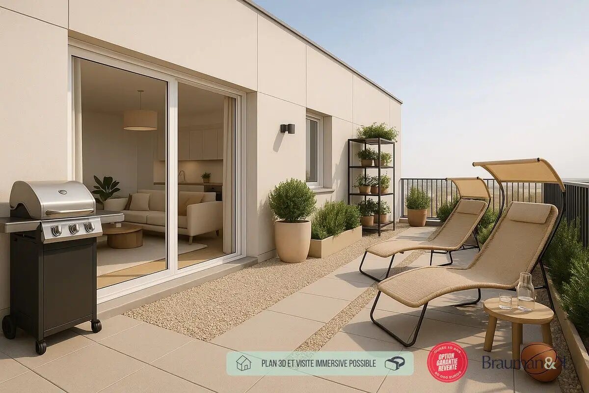 Appartement à vendre, 51m², Talence