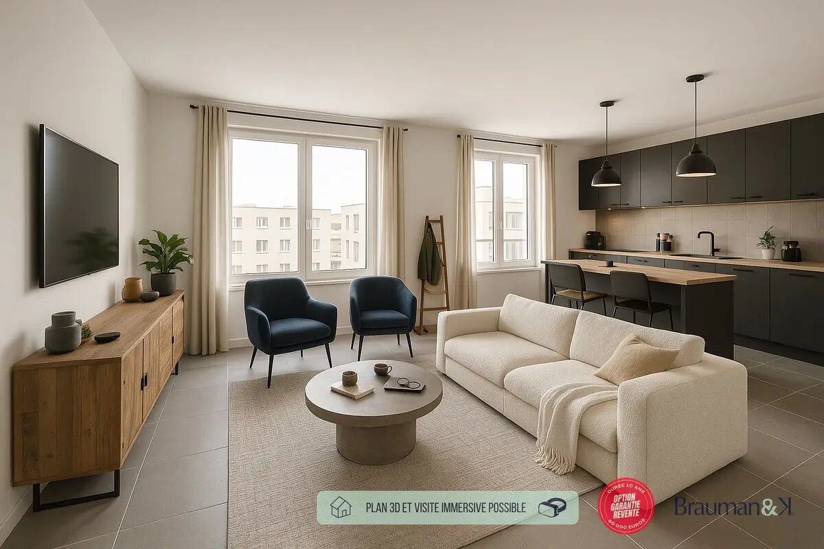 Appartement à vendre, 65m², Bordeaux