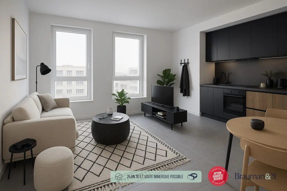Appartement à vendre, 39m², L'Ile-Saint-Denis
