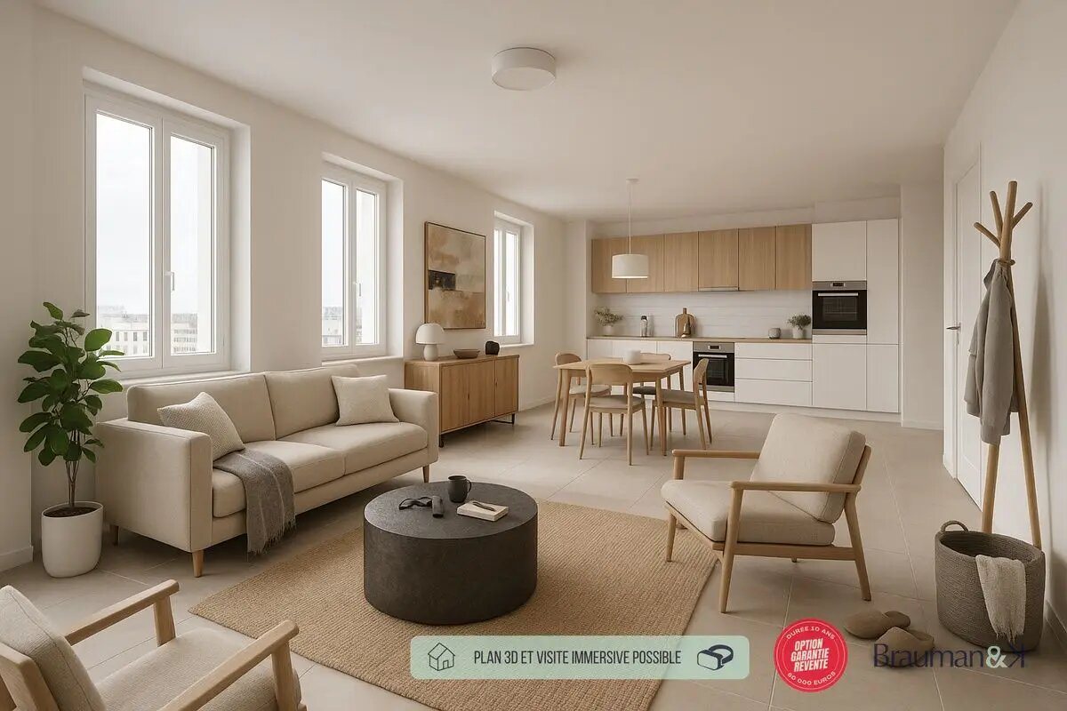 Appartement à vendre, 83m², Clichy