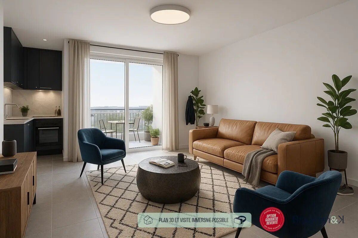 Appartement à vendre, 67m², Toulenne