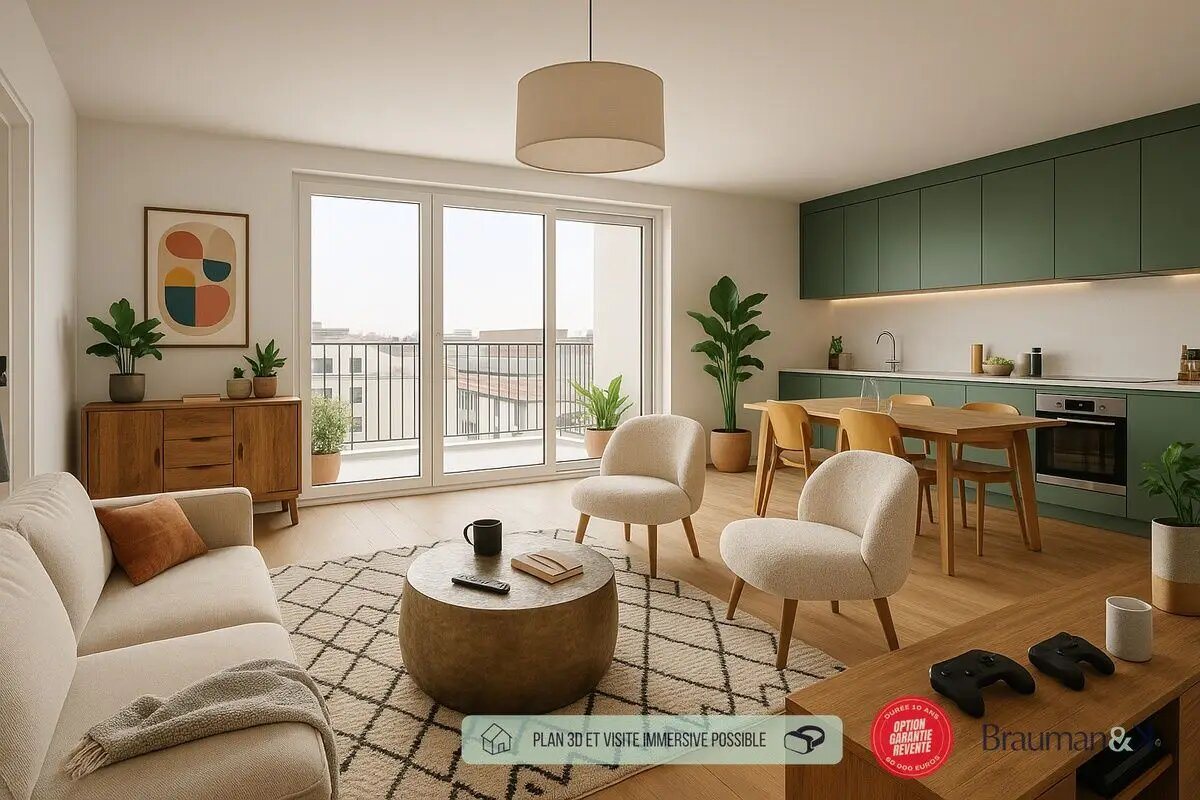 Appartement à vendre, 72m², Décines-Charpieu