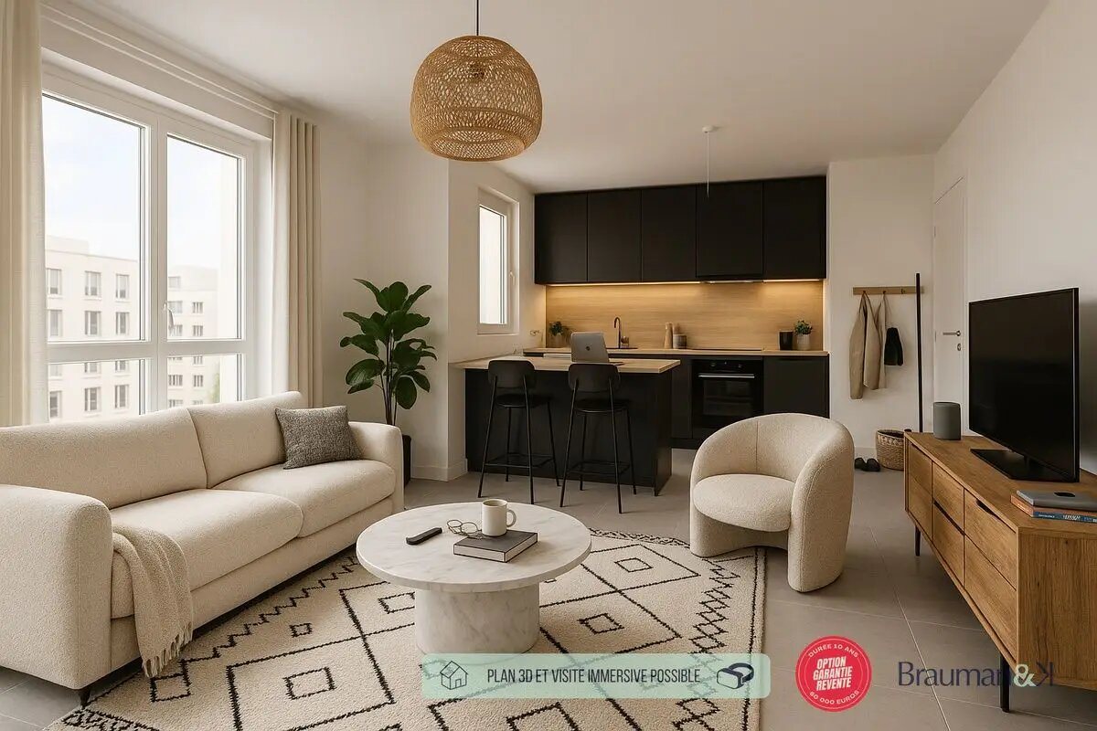 Appartement à vendre, 46m², Rennes