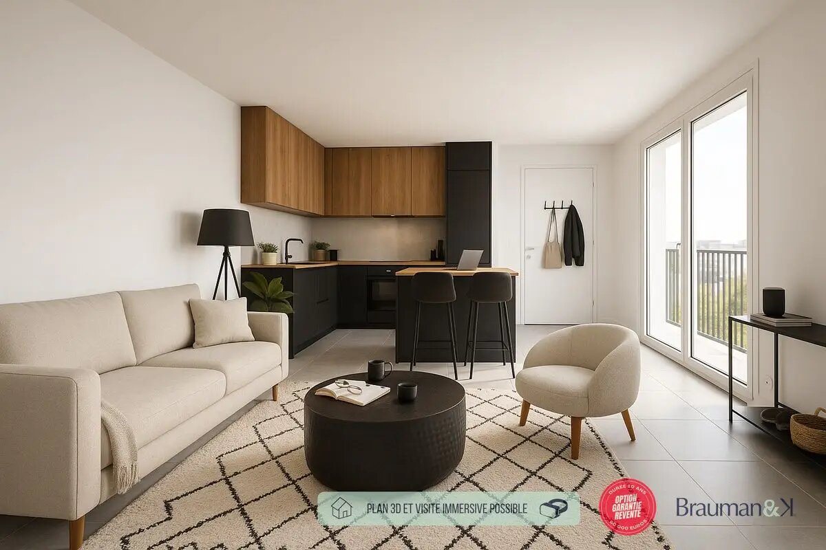 Appartement à vendre, 63m², Massy