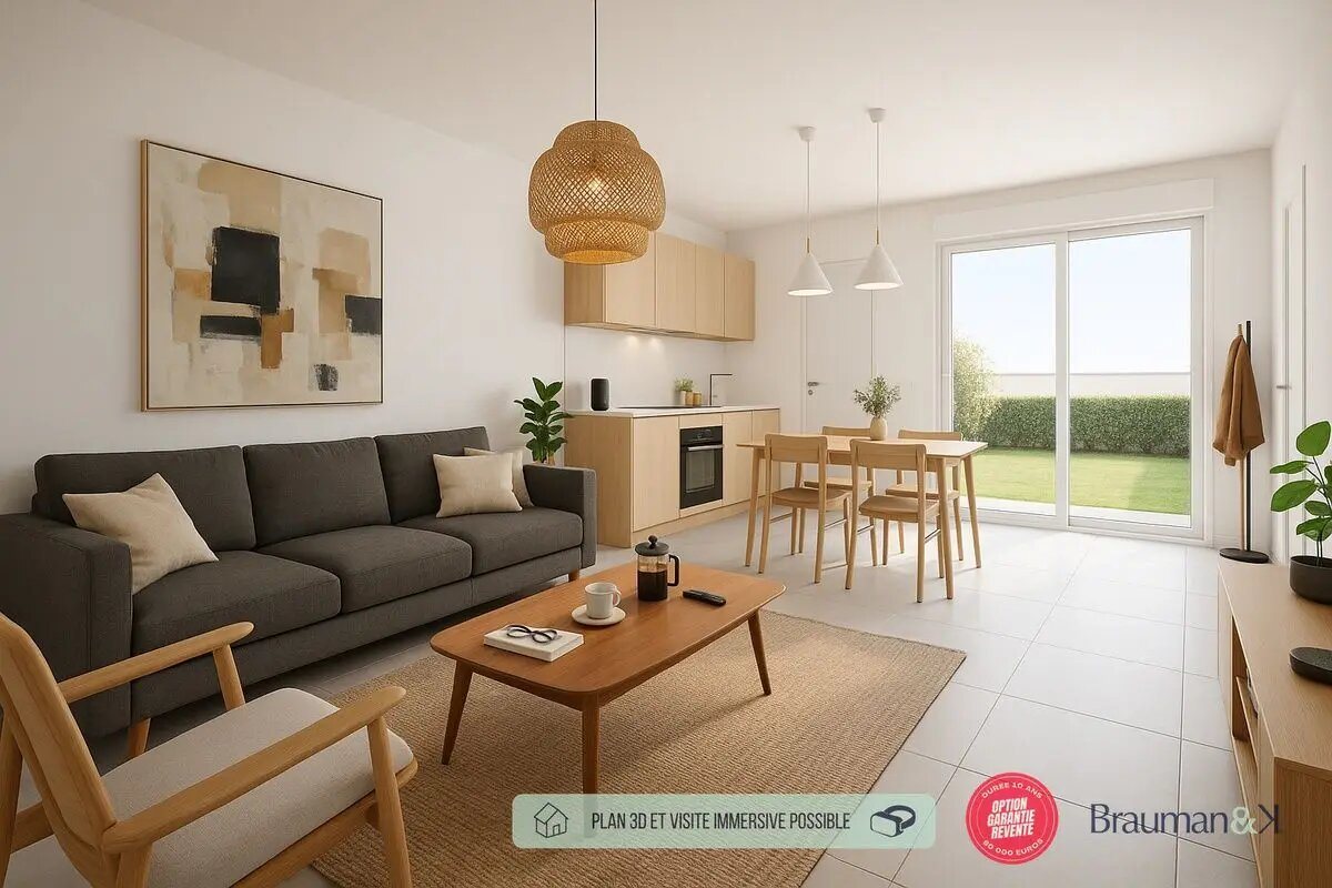Appartement à vendre, 61m², Séné