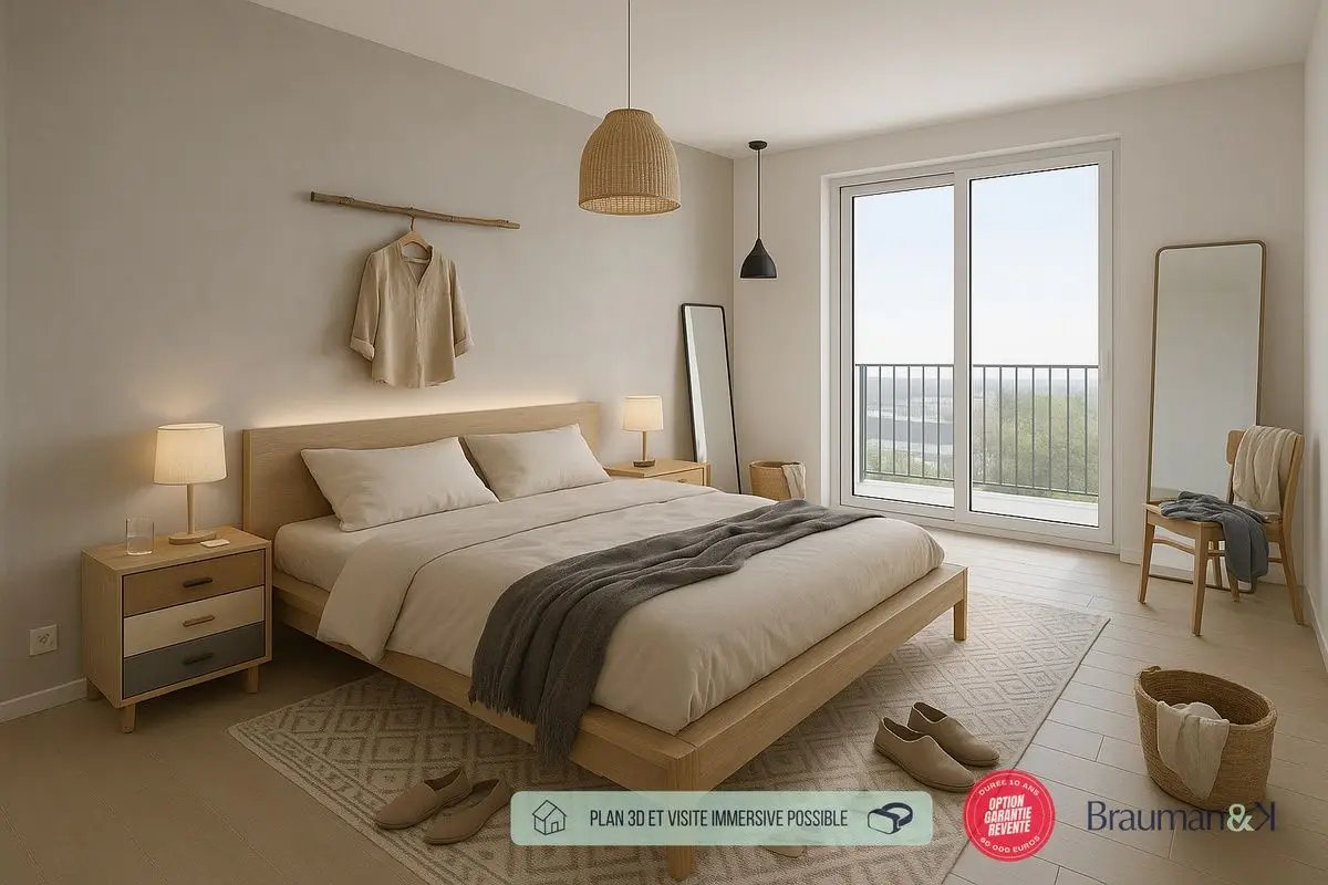 Appartement à vendre, 61m², Bron