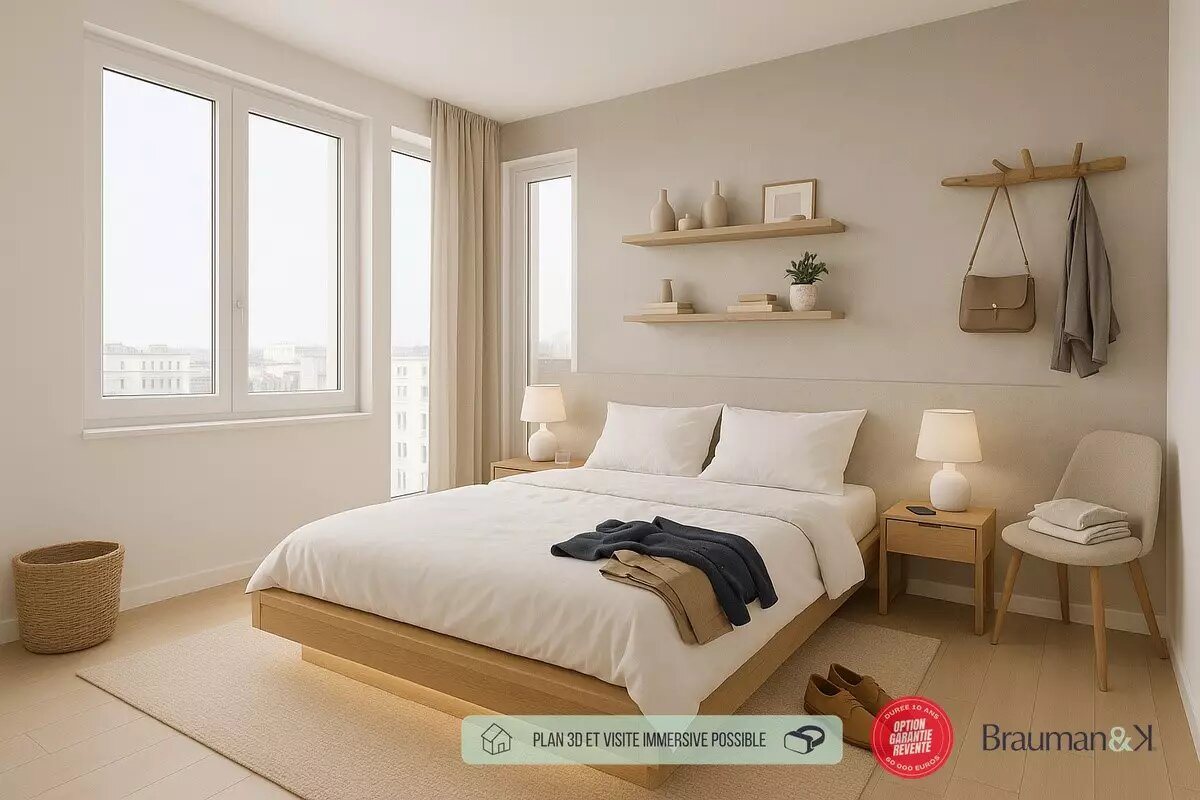 Appartement à vendre, 54m², Clichy