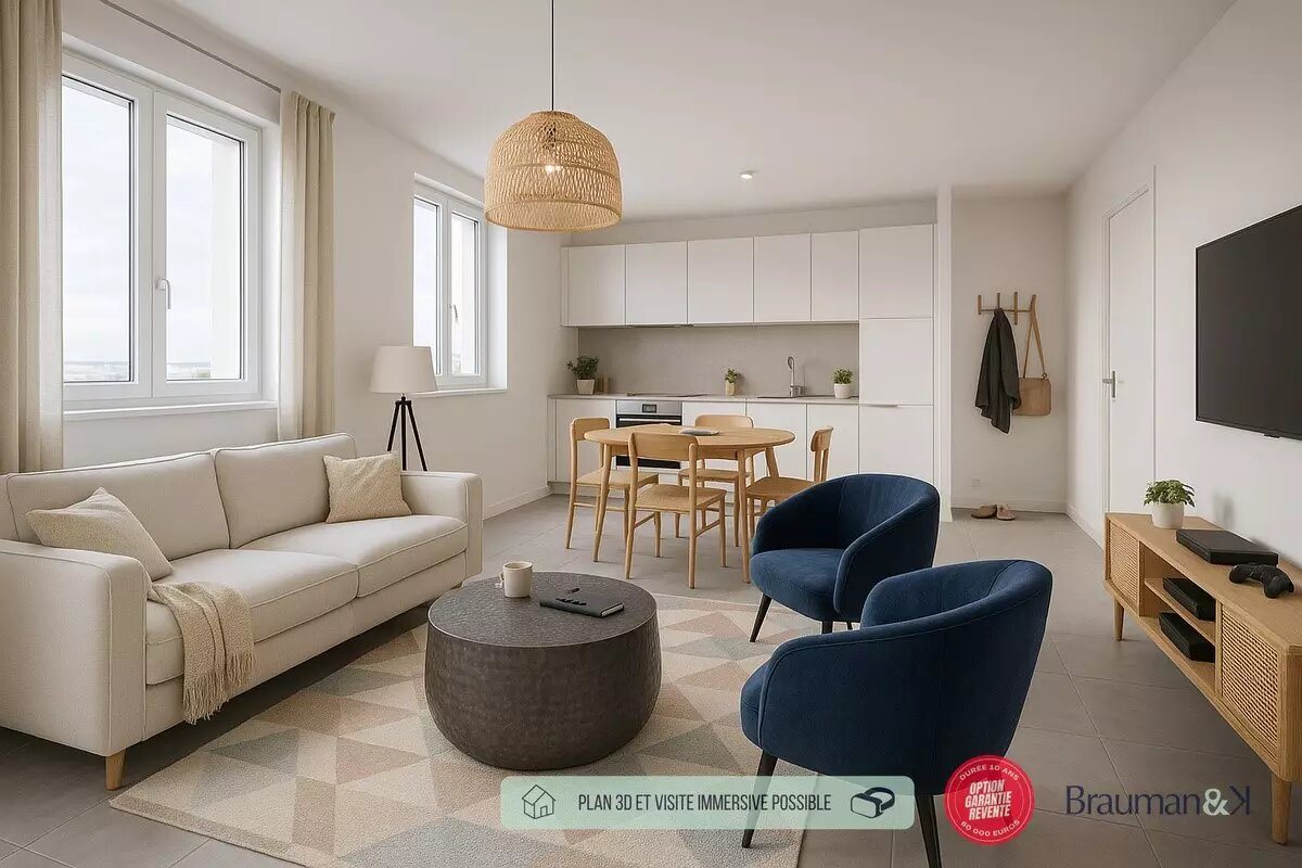 Appartement à vendre, 93m², Noisy-le-Grand