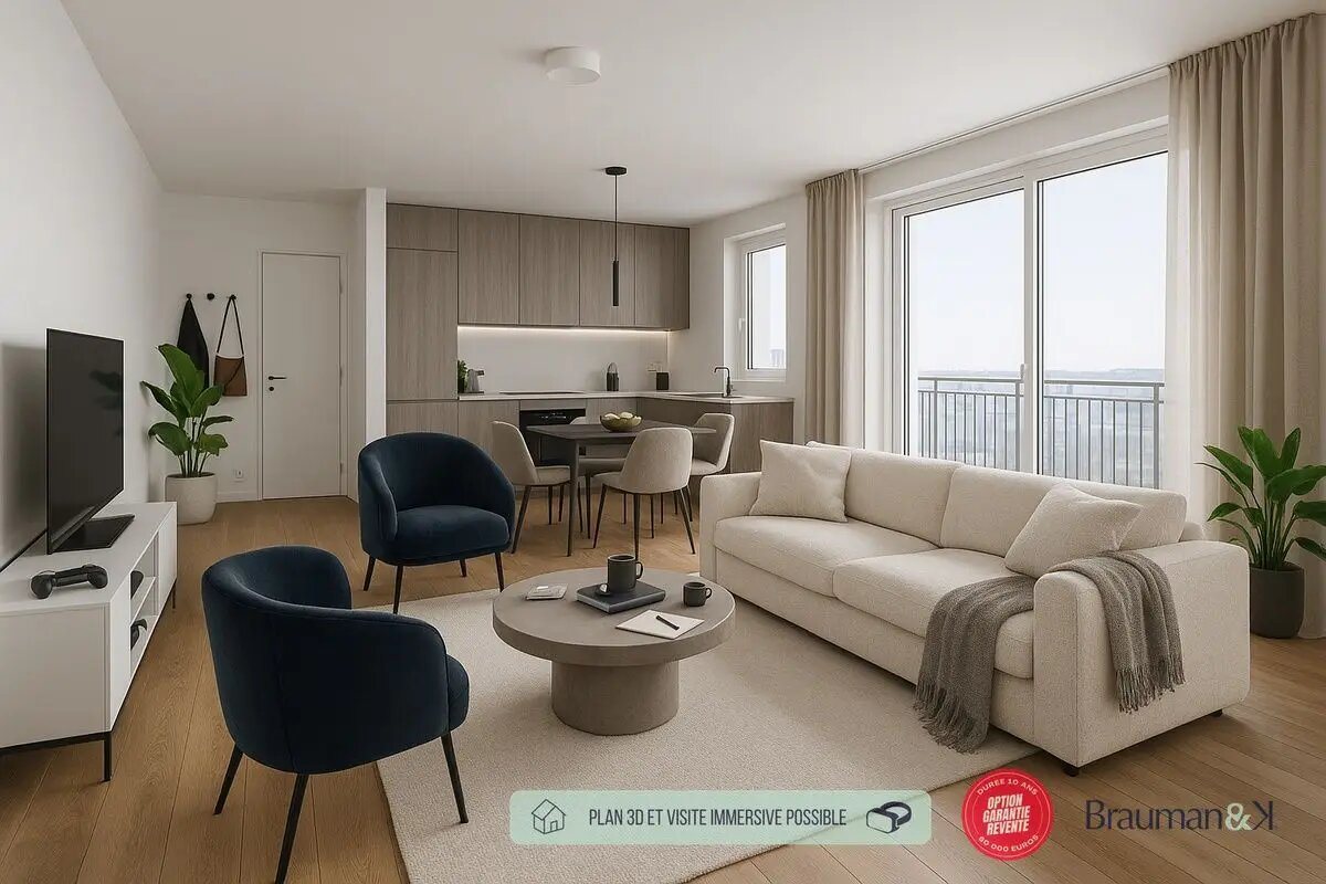 Appartement à vendre, 51m², Hérouville-Saint-Clair