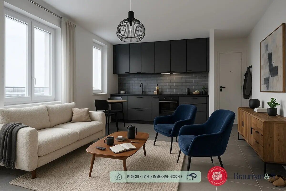 Appartement à vendre, 35m², L'Ile-Saint-Denis
