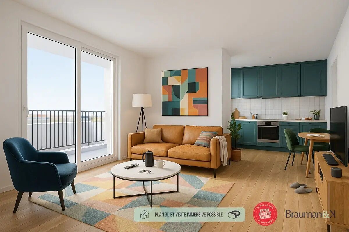 Appartement à vendre, 60m², Décines-Charpieu