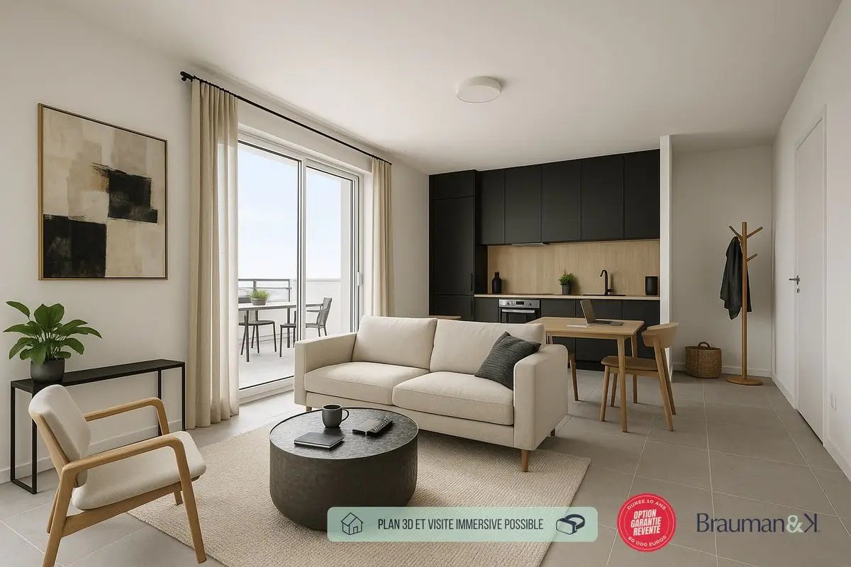 Appartement à vendre, 58m², Préaux