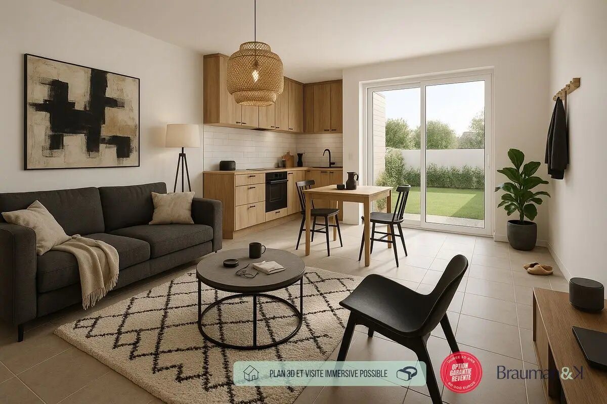 Appartement à vendre, 58m², Rennes