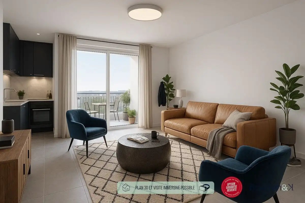 Appartement à vendre, 62m², Lambersart