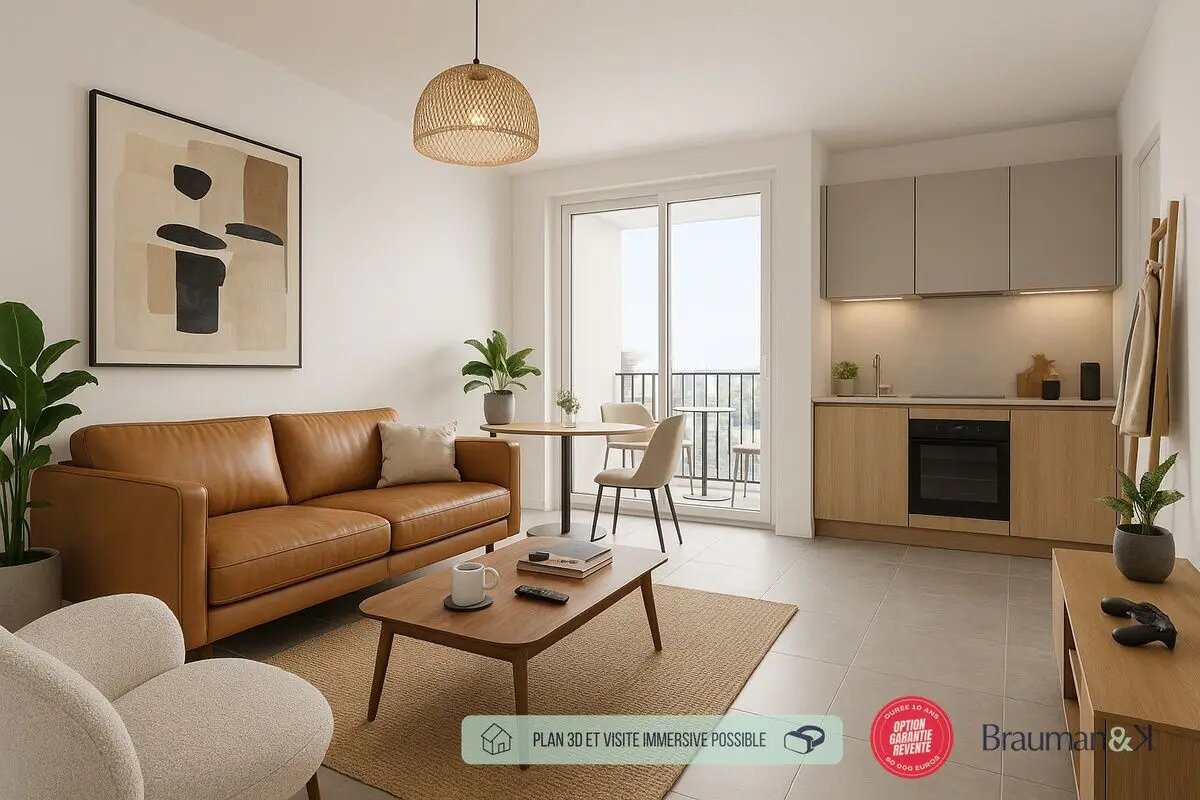 Appartement à vendre, 34m², Drancy