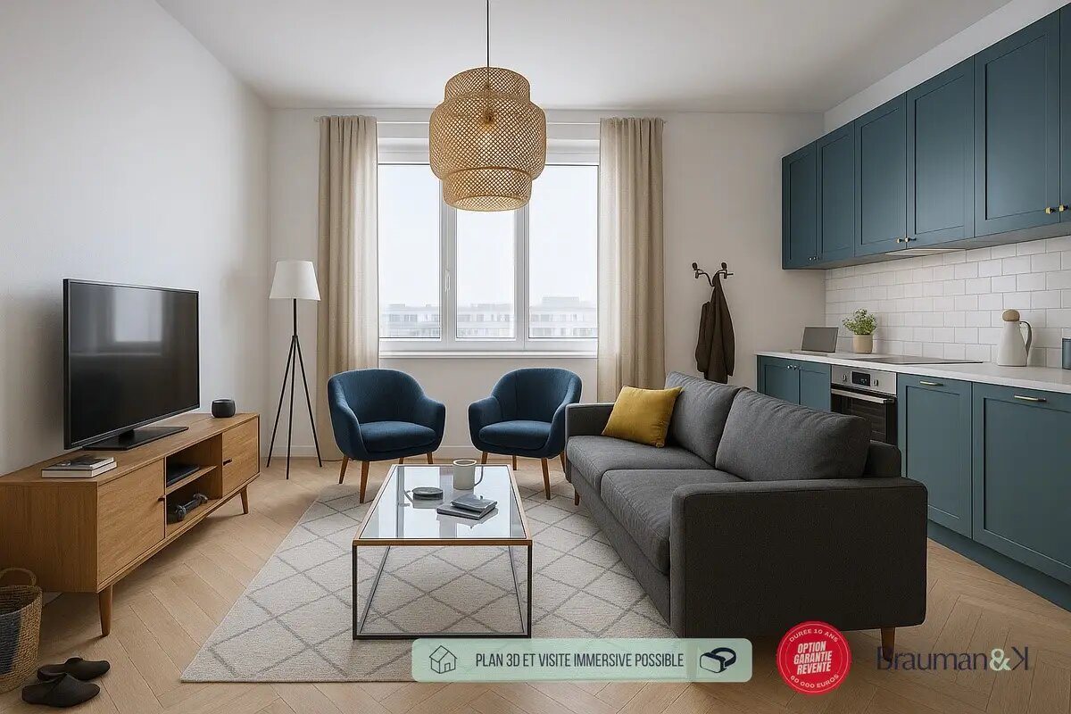 Appartement à vendre, 38m², Mantes-la-Jolie