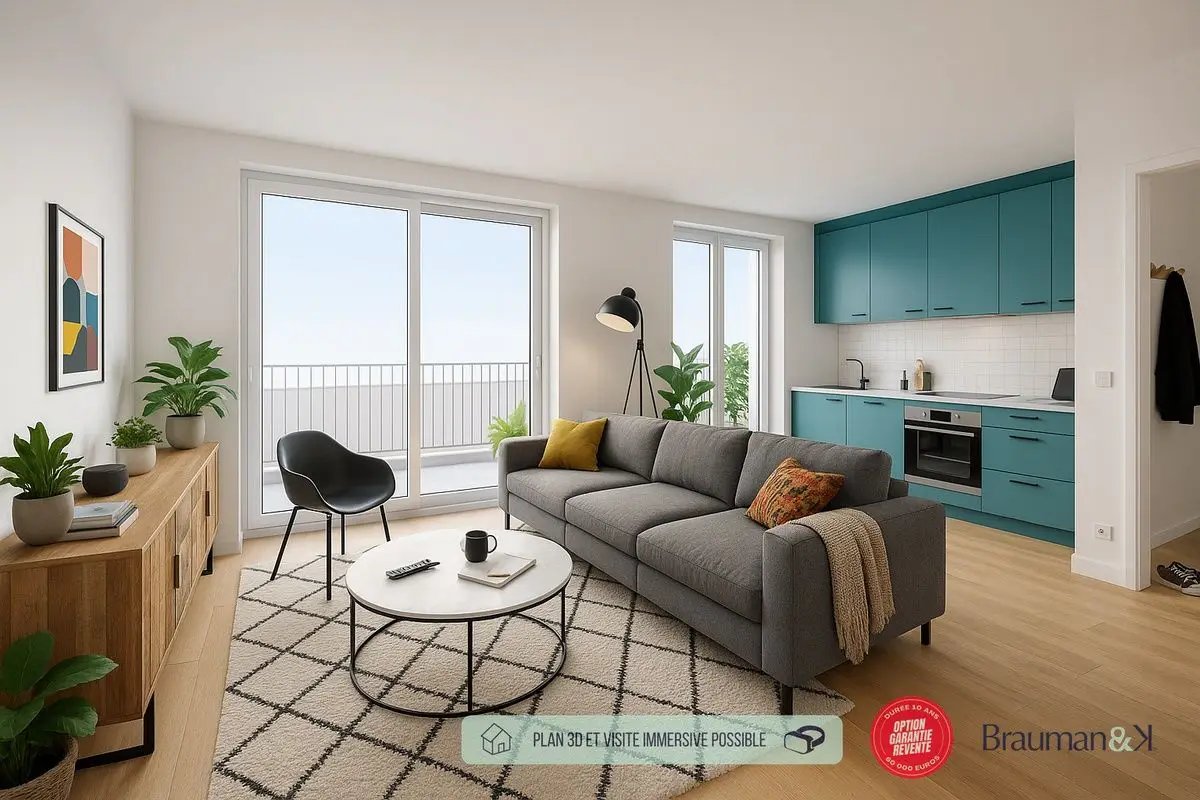 Appartement à vendre, 66m², Lattes