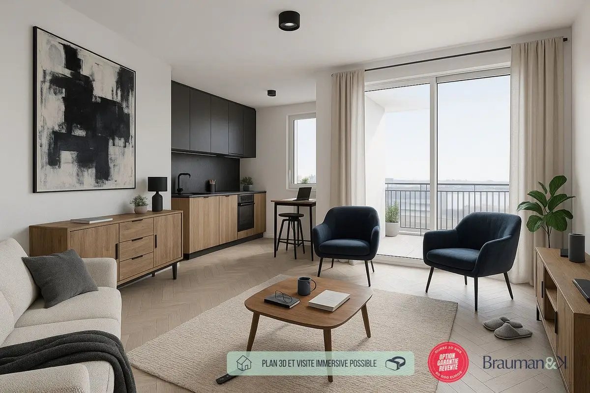 Appartement à vendre, 26m², Jouy-le-Moutier