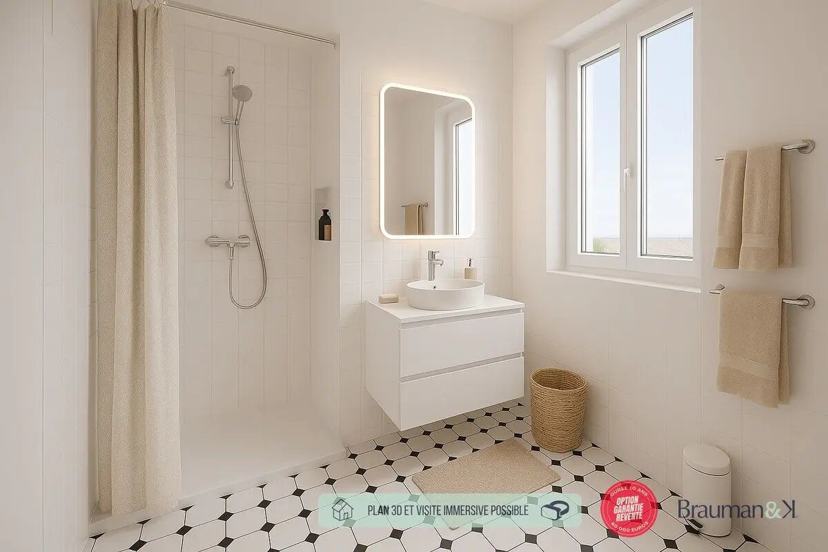 Appartement à vendre, 57m², Monts