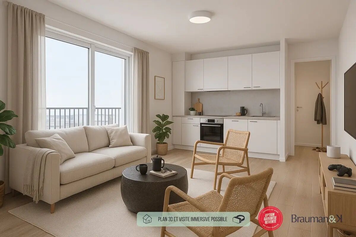Appartement à vendre, 39m², Le Mans