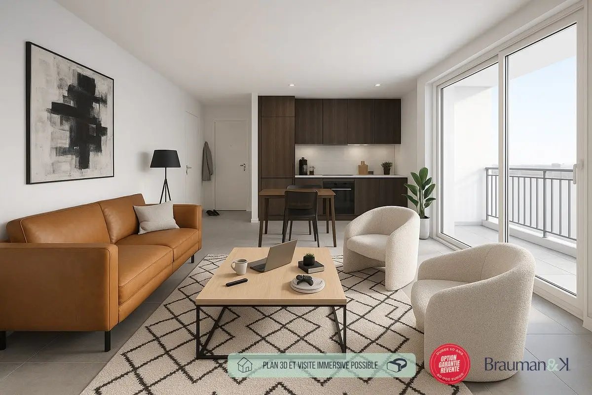 Appartement à vendre, 56m², Gonesse