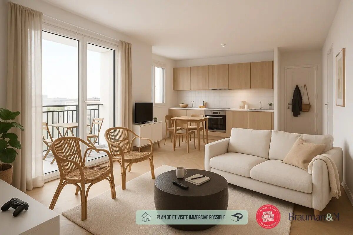 Appartement à vendre, 63m², Drancy