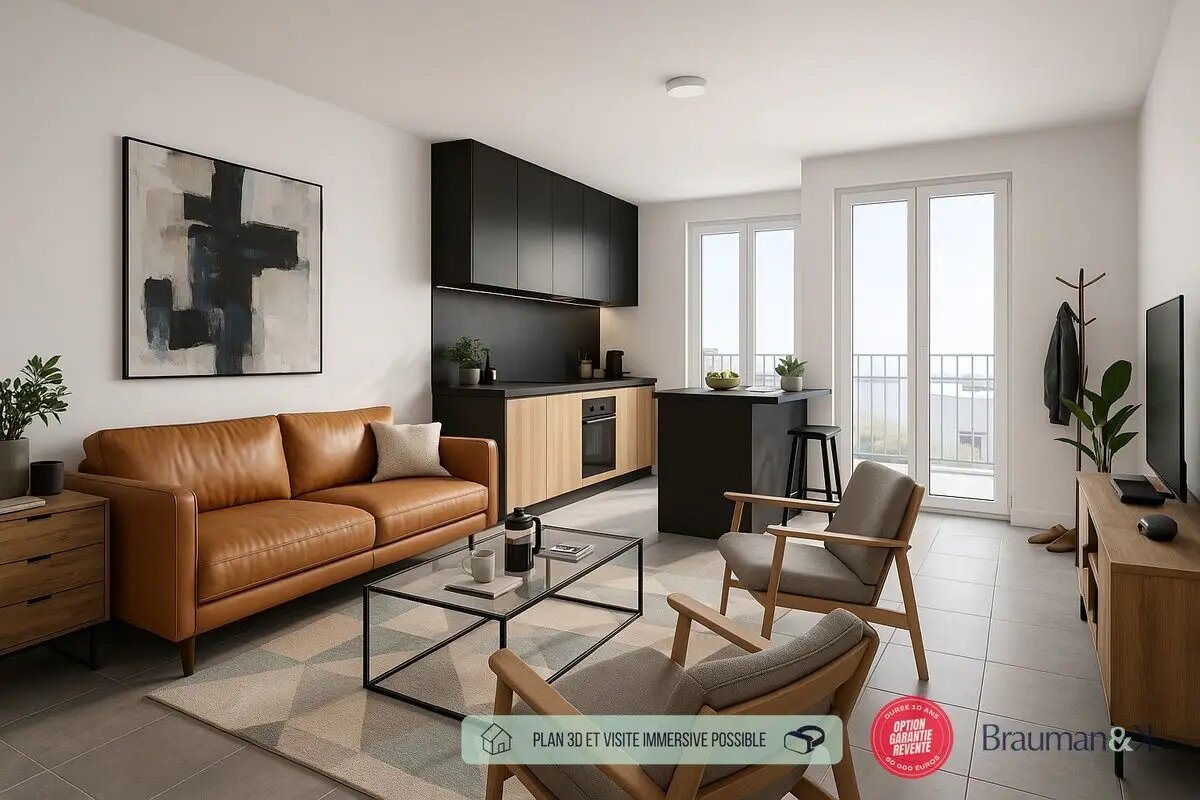 Appartement à vendre, 63m², Avrillé