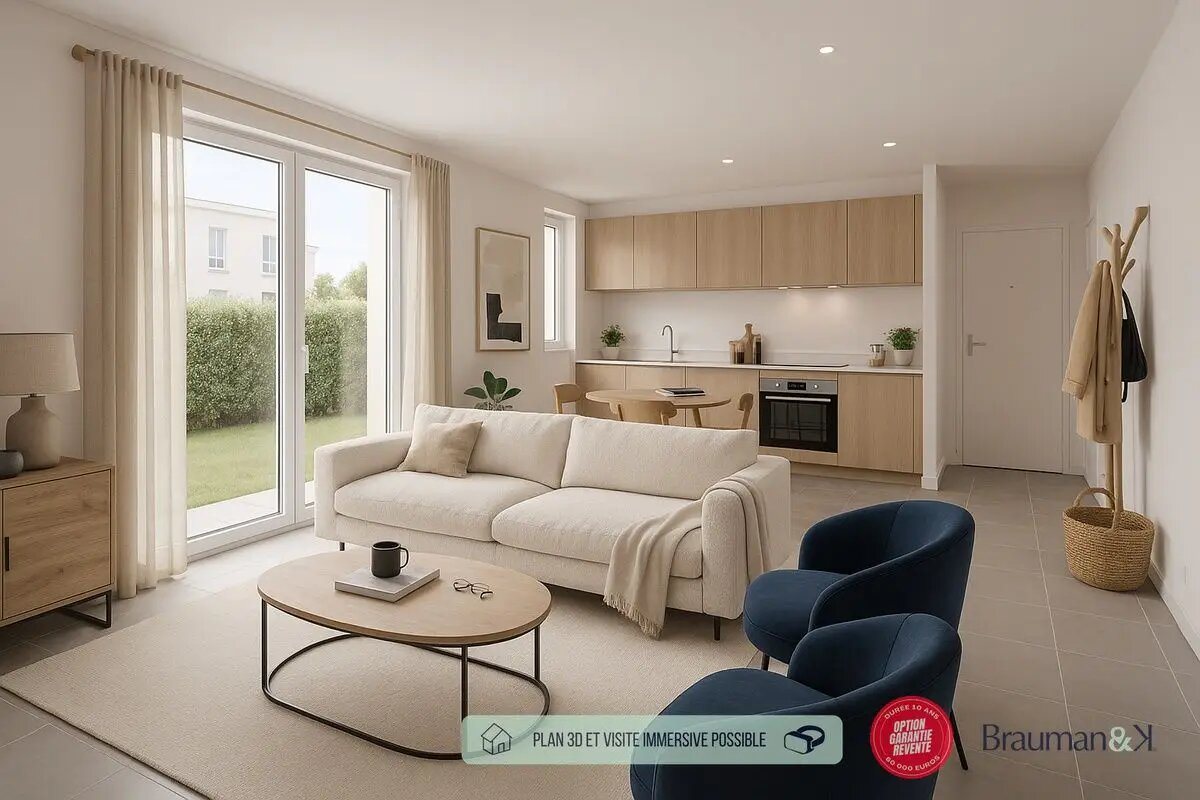 Appartement à vendre, 61m², Mantes-la-Jolie