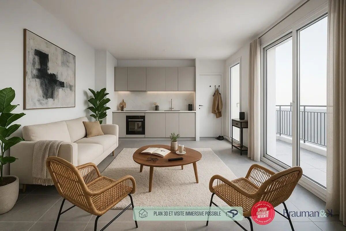 Appartement à vendre, 59m², Cannes