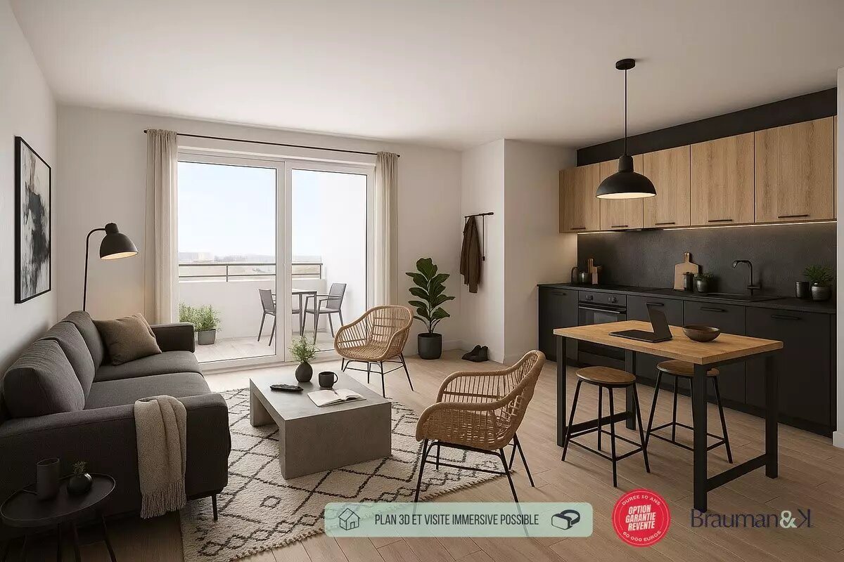 Appartement à vendre, 56m², Cachan