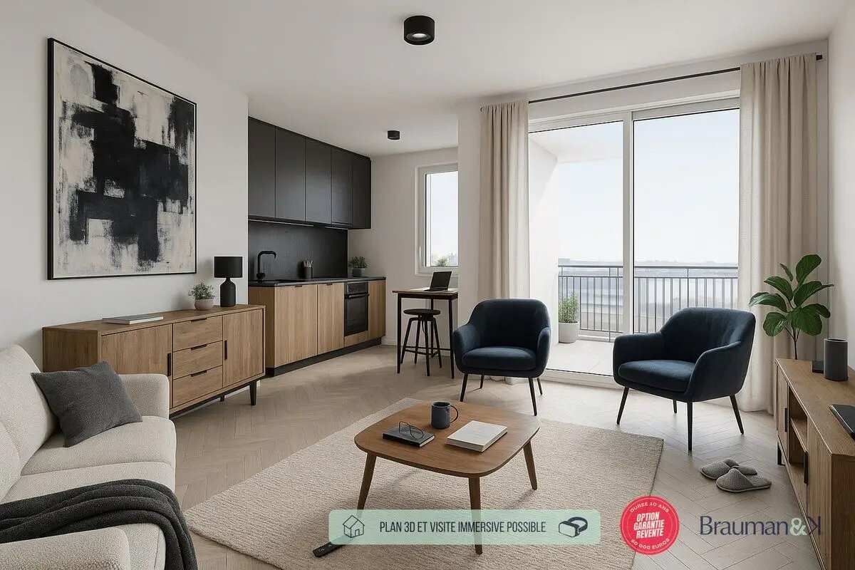 Appartement à vendre, 28m², Luisant