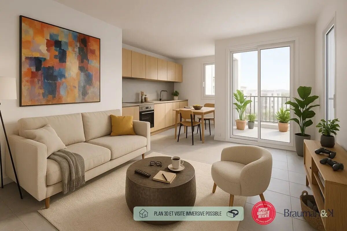 Appartement à vendre, 59m², Bois-Guillaume