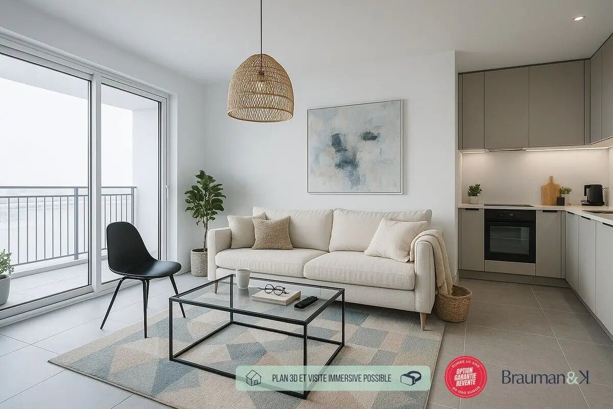 Appartement à vendre, 50m², Emerainville
