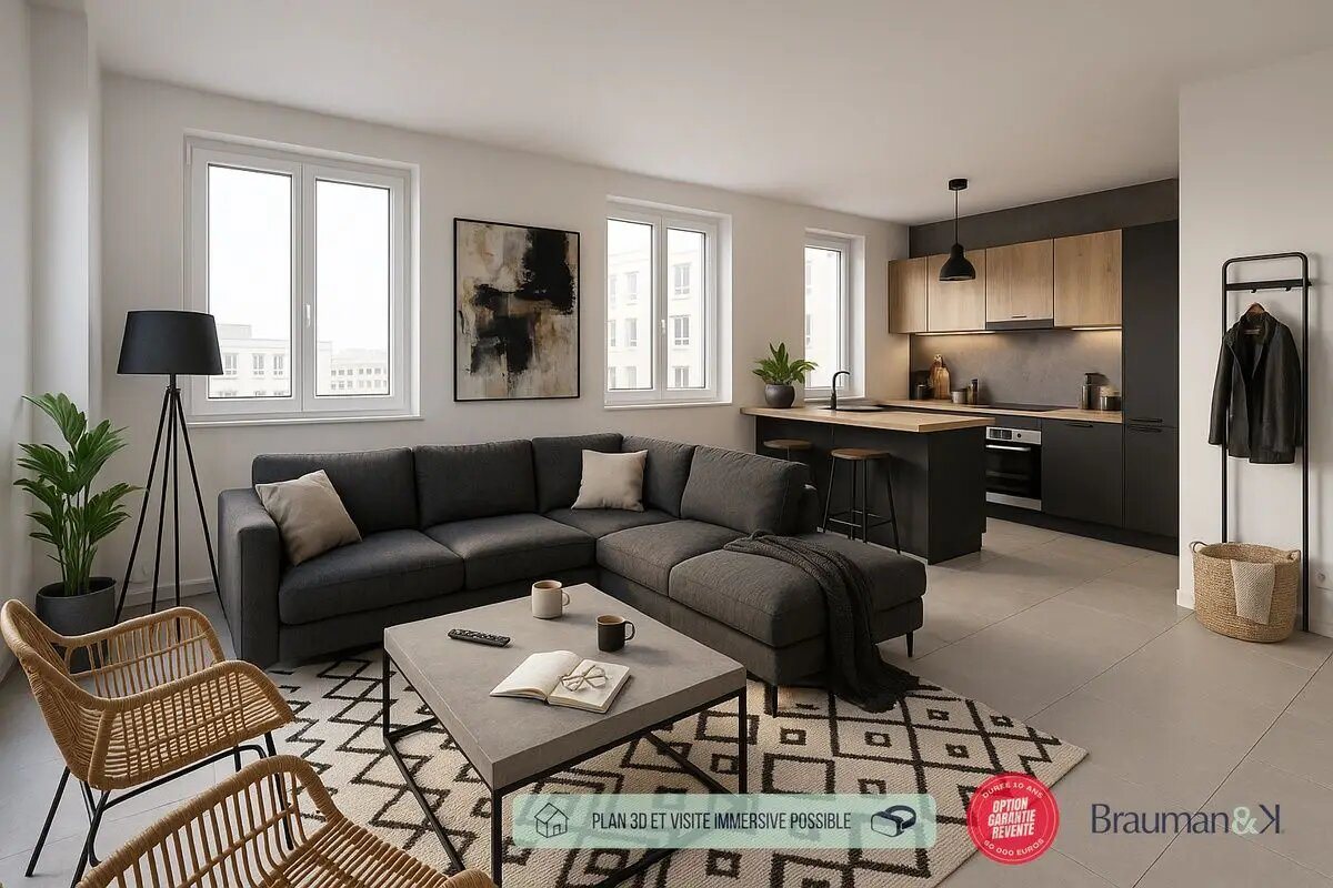 Appartement à vendre, 61m², Drancy