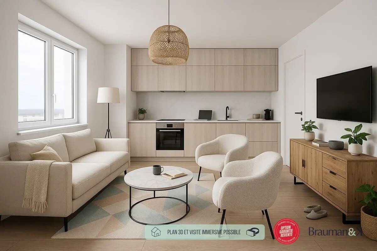 Appartement à vendre, 25m², Vaires-sur-Marne