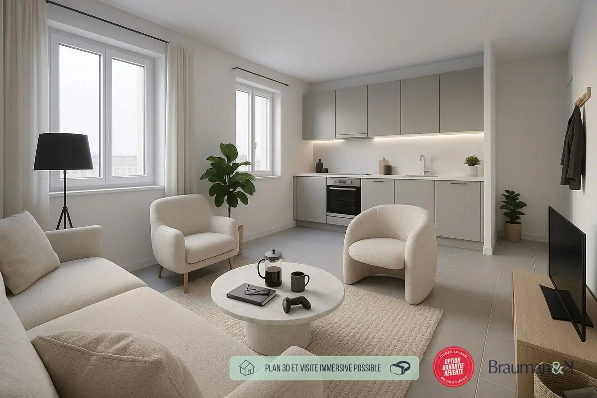 Appartement à vendre, 38m², Deauville
