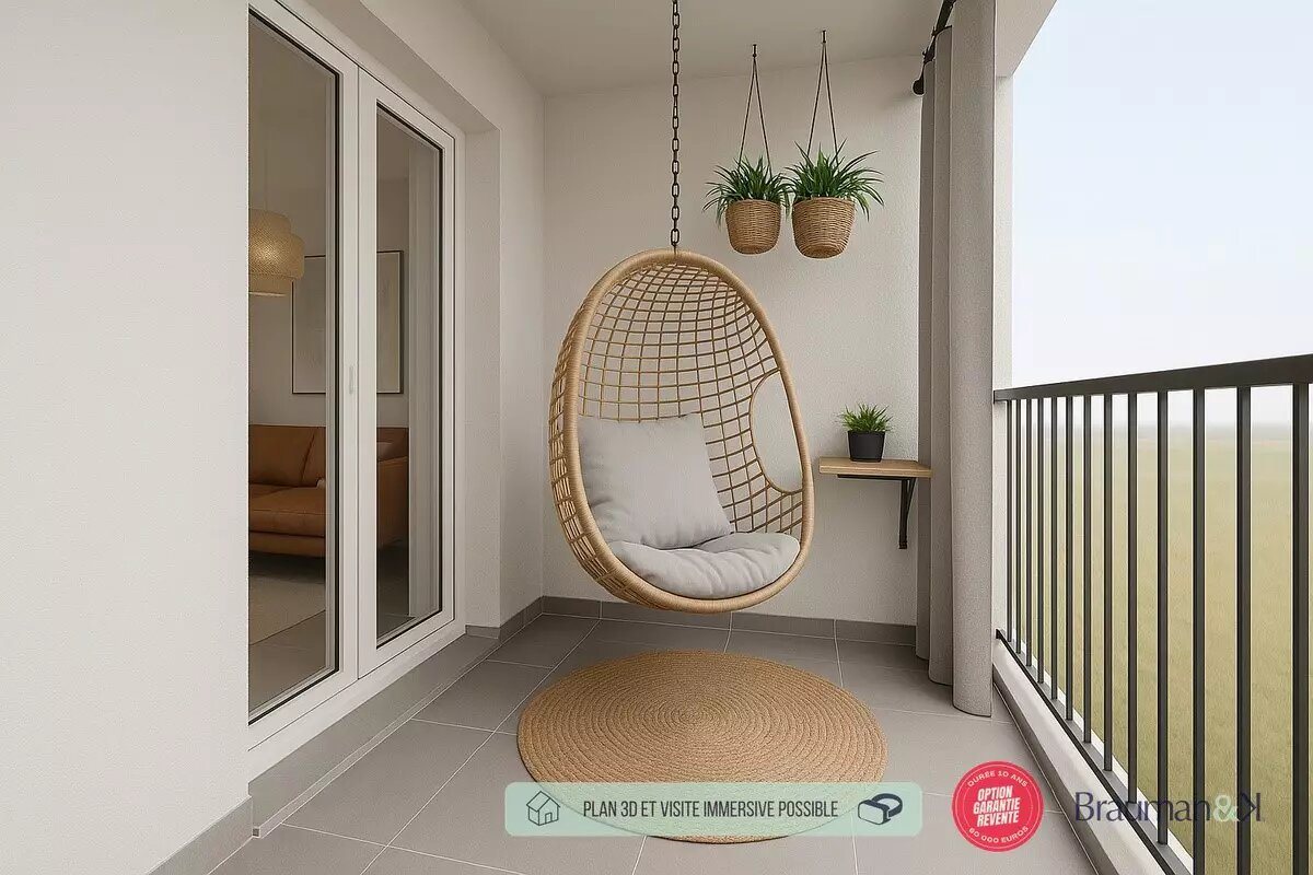 Appartement à vendre, 26m², Cergy